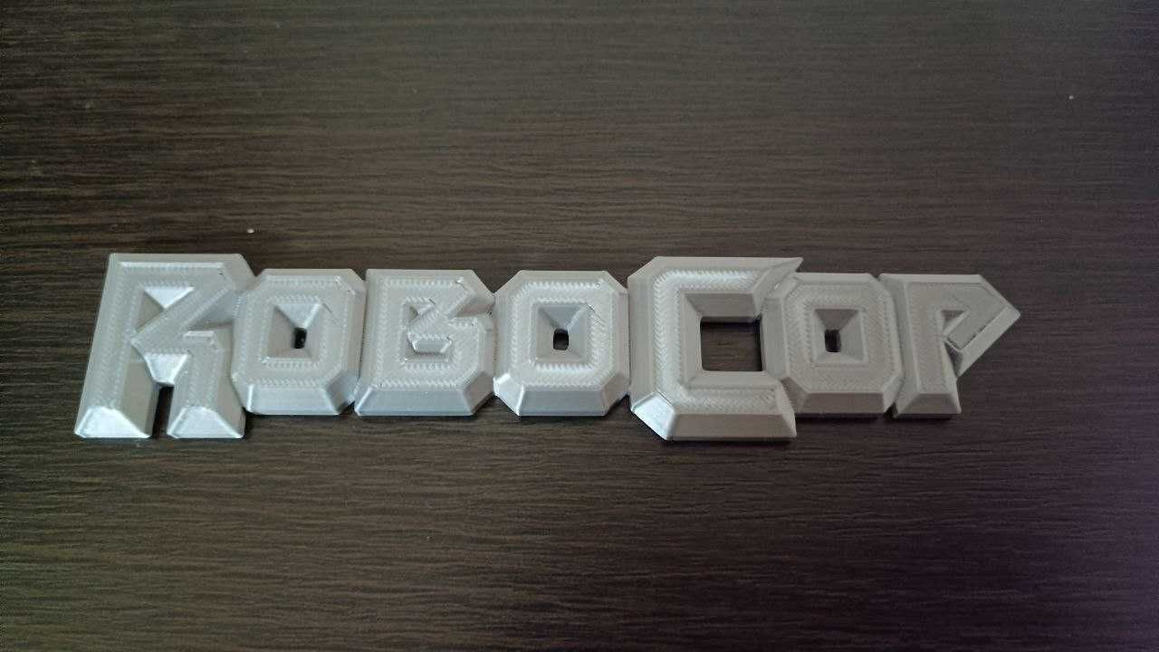 Tabliczka / Logo ROBOCOP