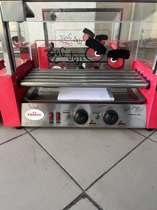 Гриль Роликовий Професійний для сосисок Frosty на 5 роликів Італія