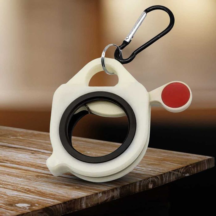 Fluorescencyjny organizer do opasek kablowych trytek