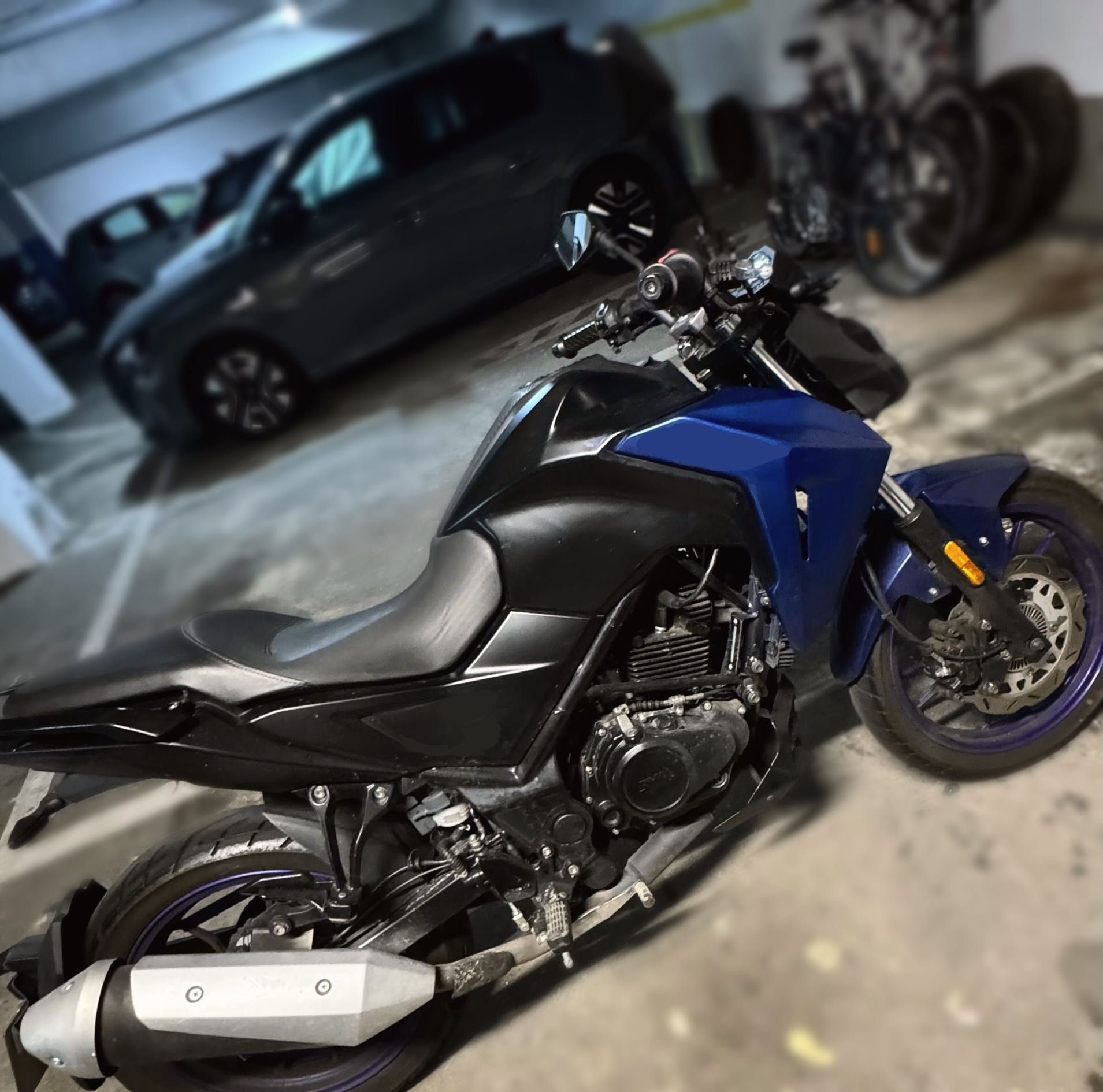 Mota SYM NHX 125 ano 2022