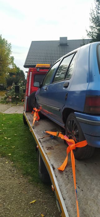 24 h/7  LAWETA  Pomoc drogowa, holowanie.PARKING POWYPADKOWY.