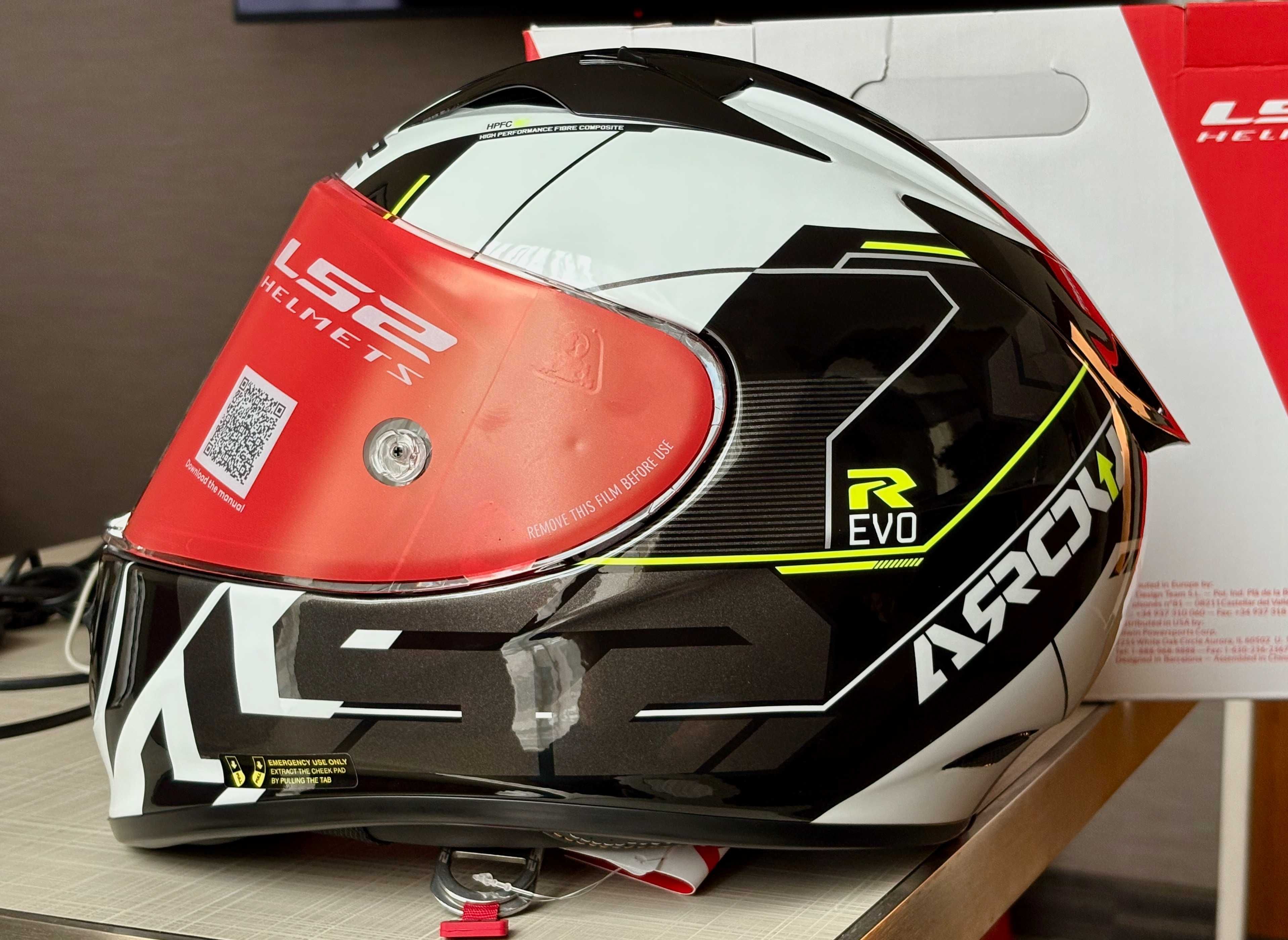 Capacete NOVO LS2 ff323 Arrow R Carbon/Kevlar (34% Desconto) Em M e L