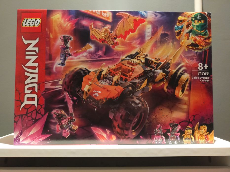 LEGO Ninjago 71769 Smoczy krążownik Cole'a. Nowe