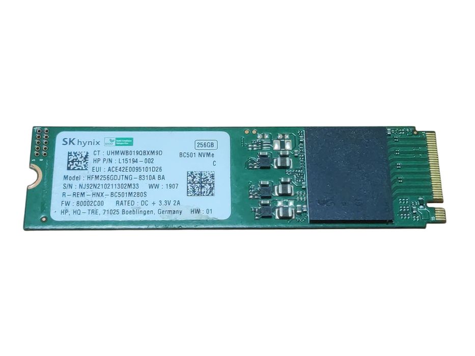 SSD 256GB | M.2 NVME | Hynix HFM256GDJTNG-8310A