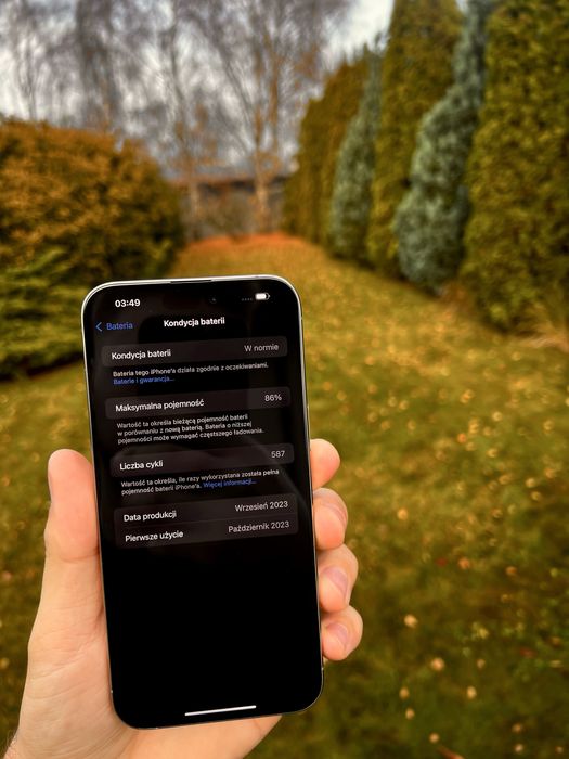 Iphone 15 Pro Max 256Gb - Stan idealny