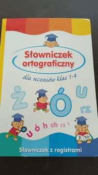 Słowniczek ortograficzny dla klas 1-4