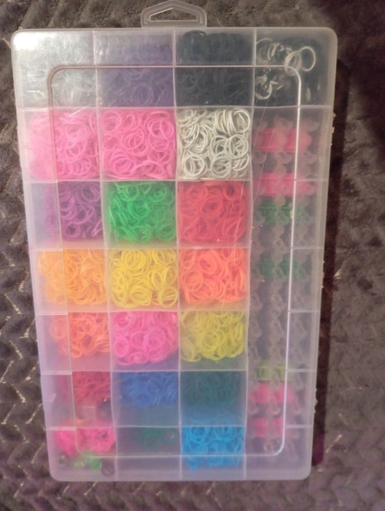 Набор резинок rainbow loom