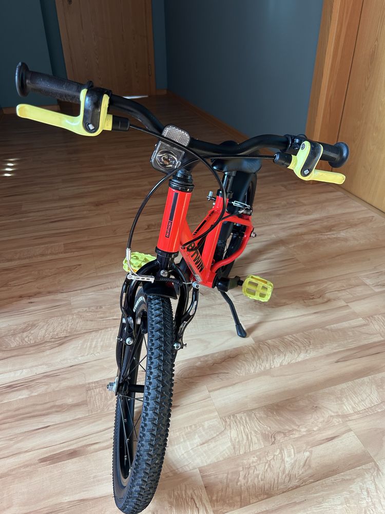 Rowerek dzieciecy Btwin 900 Alu Racing 16 cali 7,3 kg