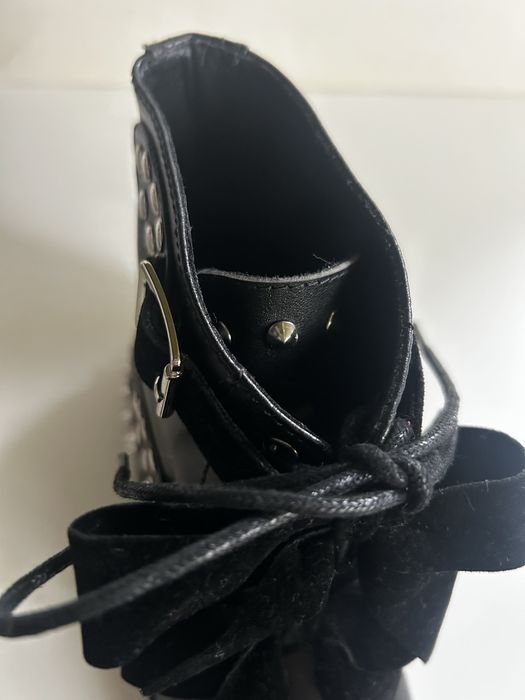 Piekne skorzane botki YSL