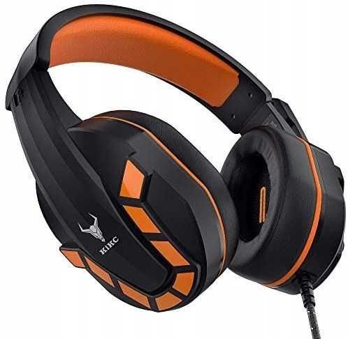 Słuchawki gamingowe KIKC PRO GAMING nauszne do PC PS4 MEGA PREZENT
