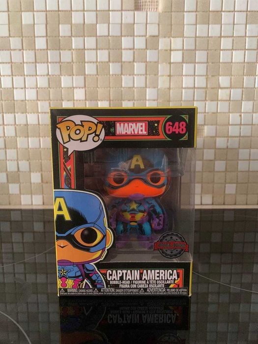 Funko Pop! 648 Captain America Marvel Special Edition
