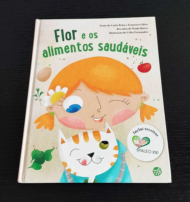 Flor e os alimentos saudáveis