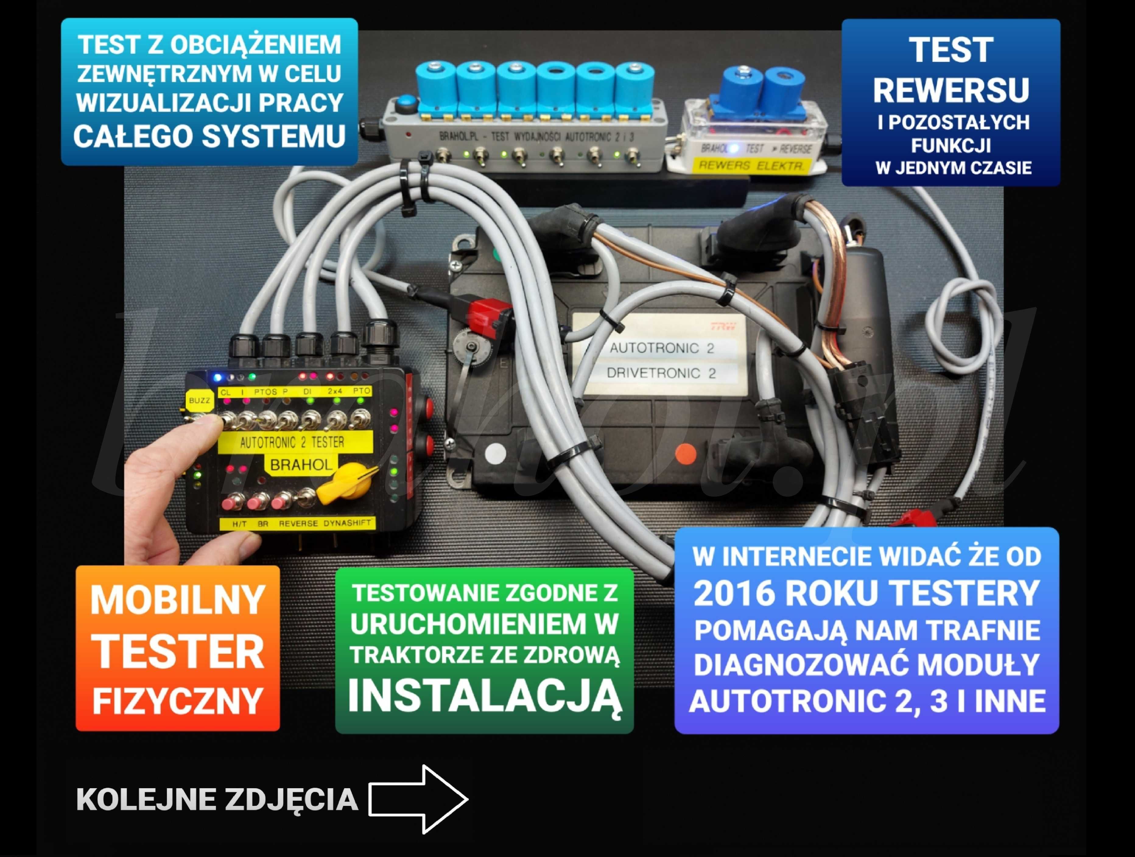 Autotronic 2 Massey Ferguson i Ares Sterownik Komputer Skrzyni NAPRAWA