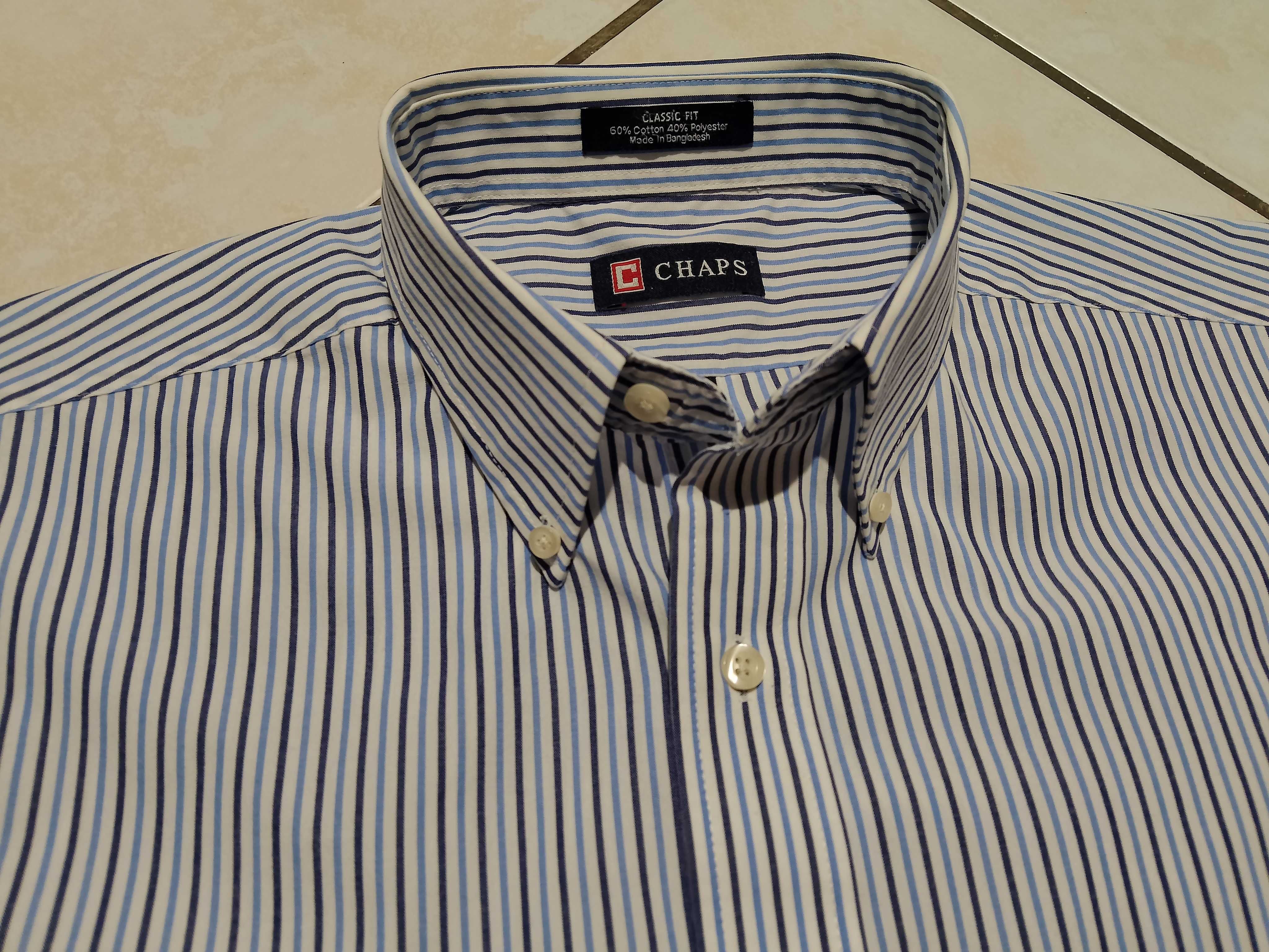 CHAPS by Ralph Lauren USA - NOWA! Markowa Koszula Męska rozmiar XL