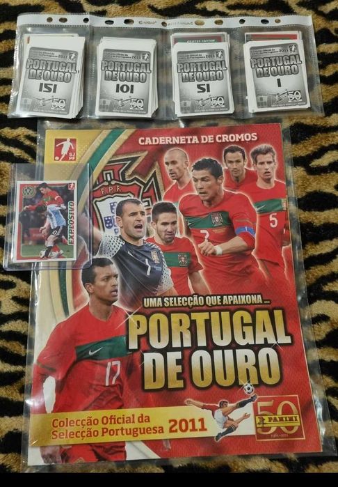 Portugal de Ouro 2011. Album Vazio e Coleção Completa por Colar