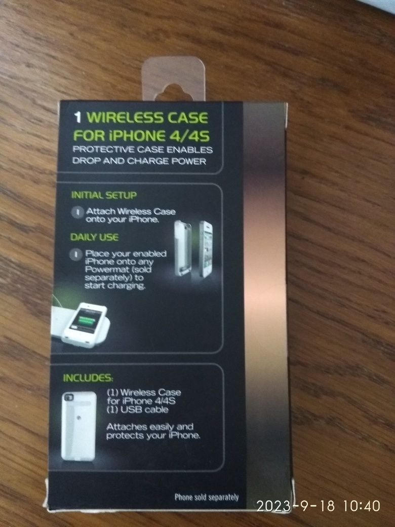 Бездротова зарядка для iPhone 4/4S