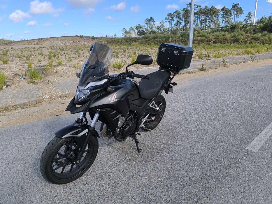 cb 500 x de 2017 preto mate