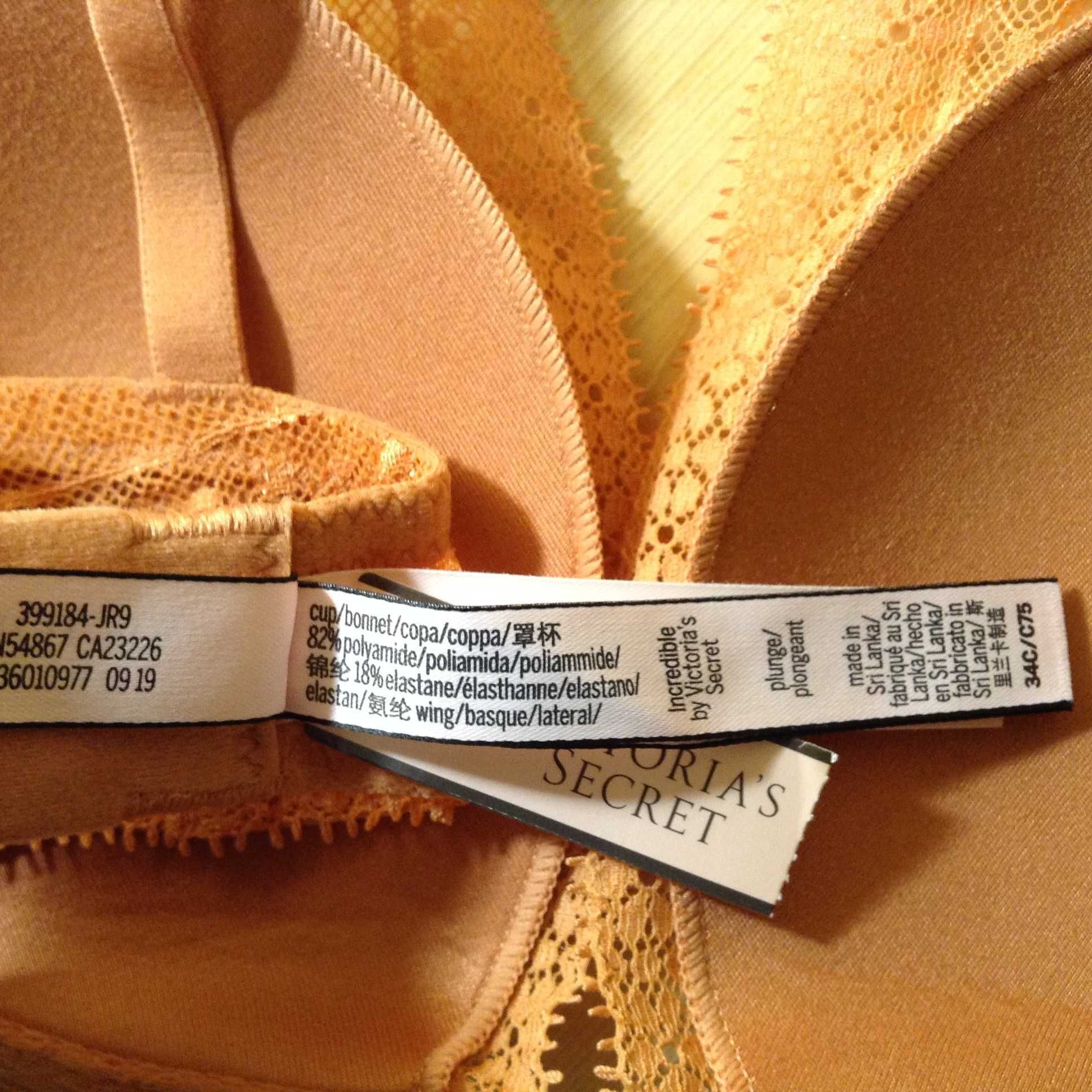 Victoria's Secret Plunge Bra Виктория Сикрет бюст лиф. 34C.