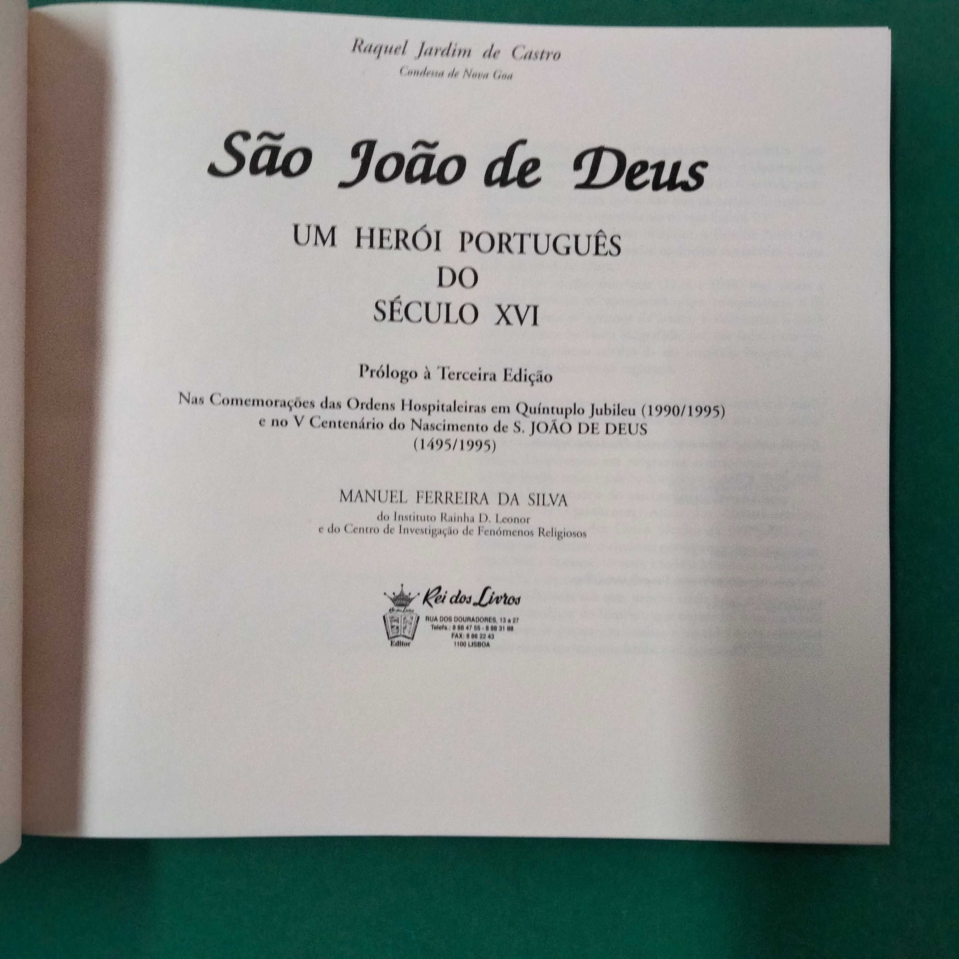 São João de Deus - Um Herói Português de Séc. XVI -  R. J. de Castro