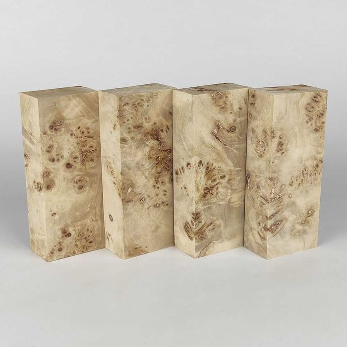 Кап тополя сухого и стабилизированного, для ножей и поделок