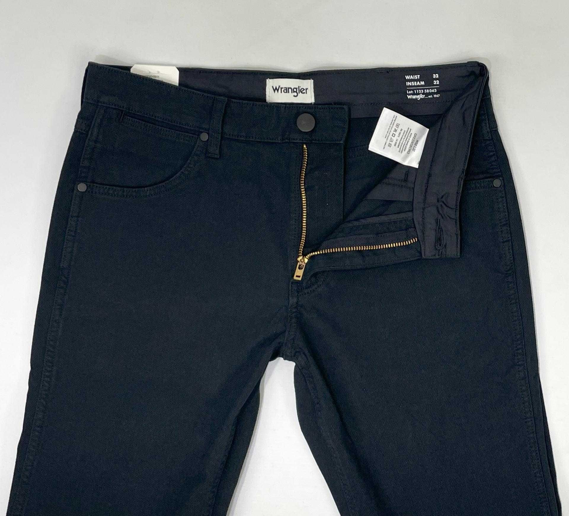 Spodnie męskie Wrangler Greensboro 803 Dark Navy Regular W40 L32