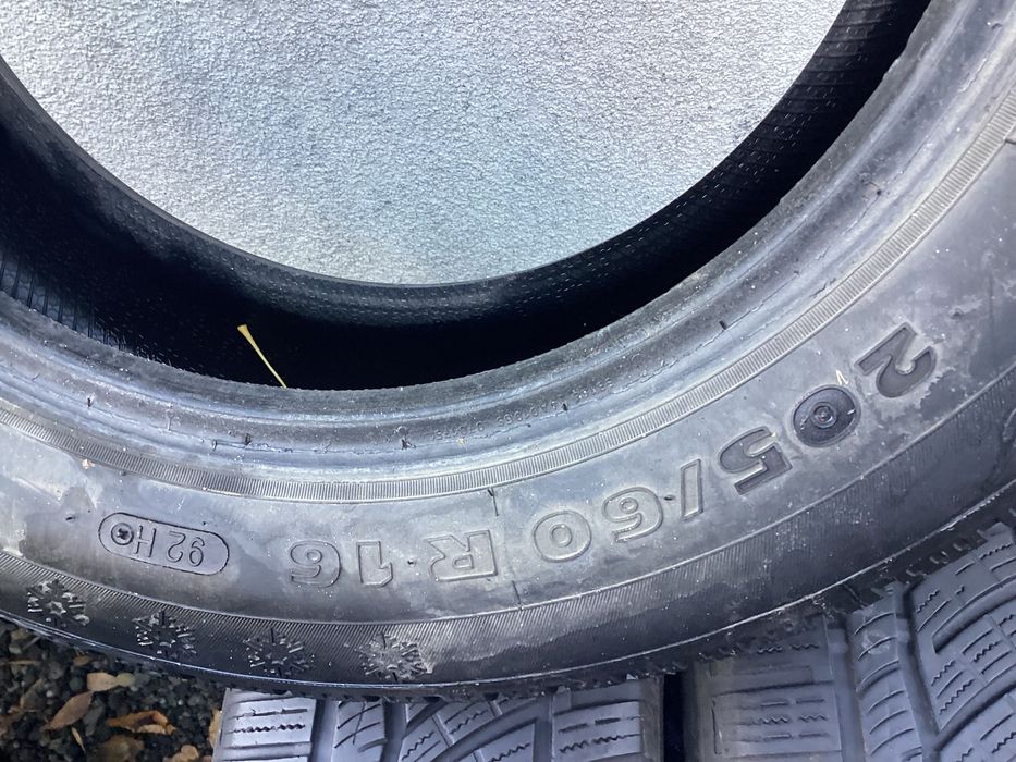 TECHNIC 205/60r16 2szt opony zima zimowe 8mm 2018r