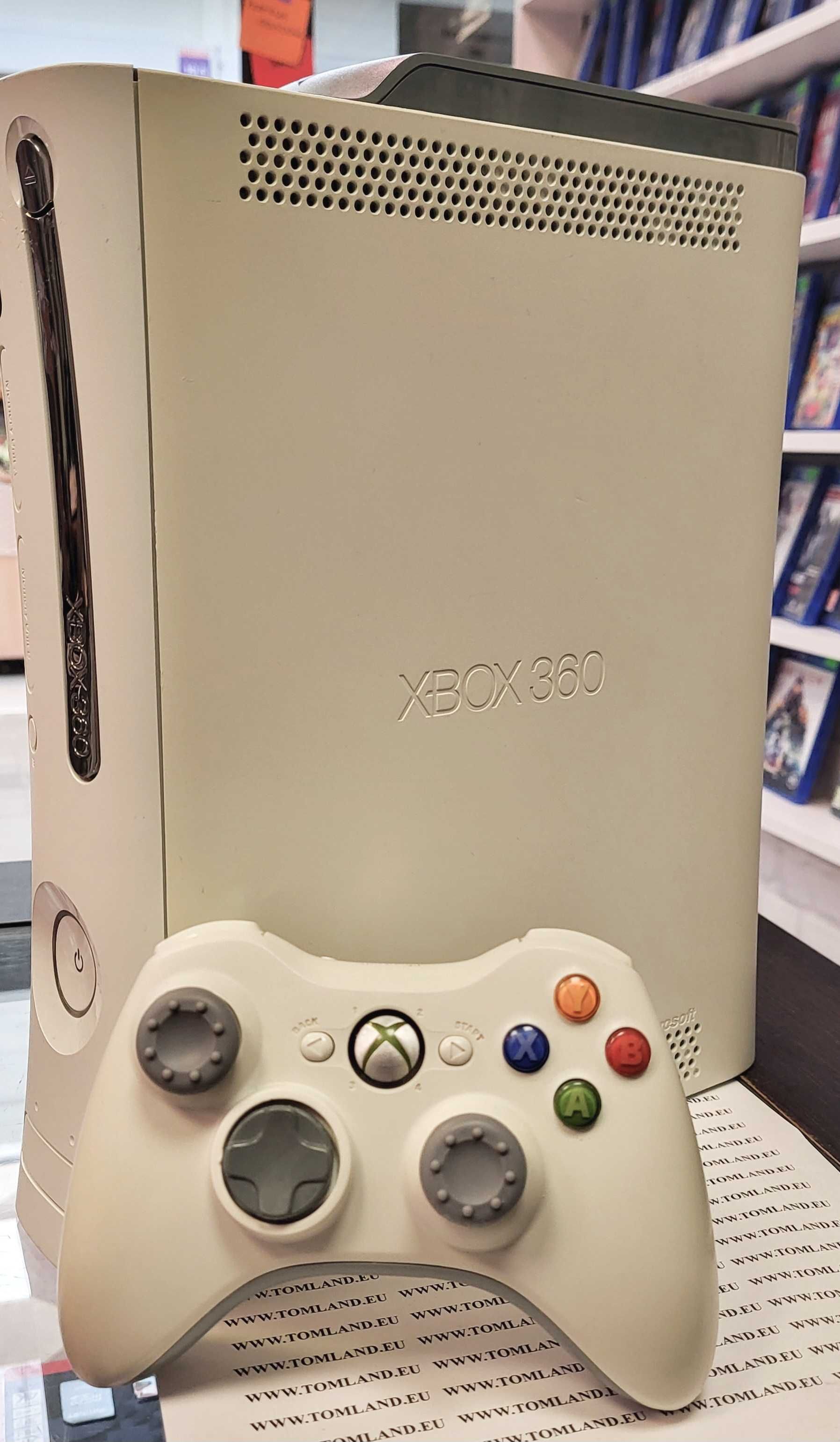 Konsola Xbox 360 100GB RGH + Gry biała Tomland.eu