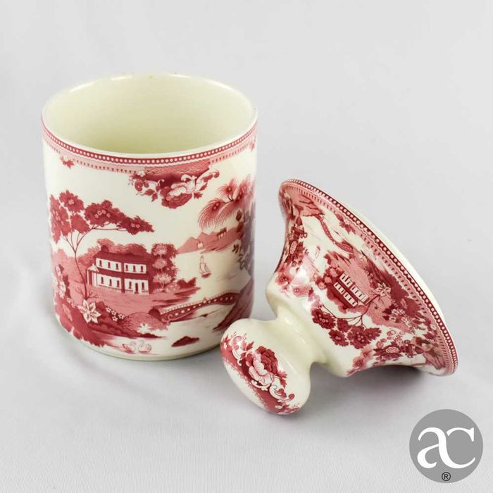 Bomboneira Potiche em Faiança decoração Empire - Progression