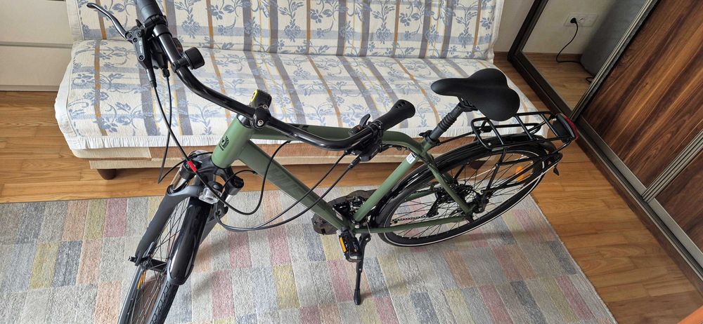 NOWY Rower TREKKINGOWY, MOCNO wyposażony Hamulce HYDRAULICZNE Tarczowe