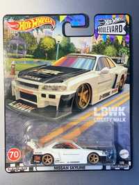 Hot Wheels Premium Nissan Skyline GTR R34 LBWK