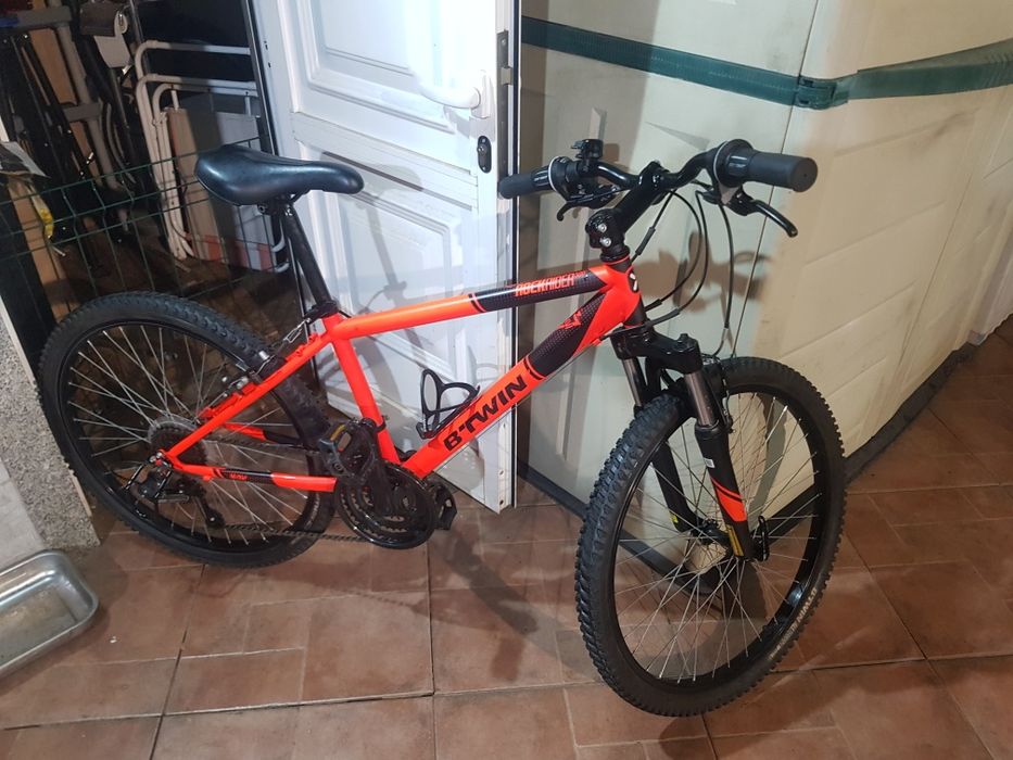 Bicicleta rockrider 500 roda 24 como nova