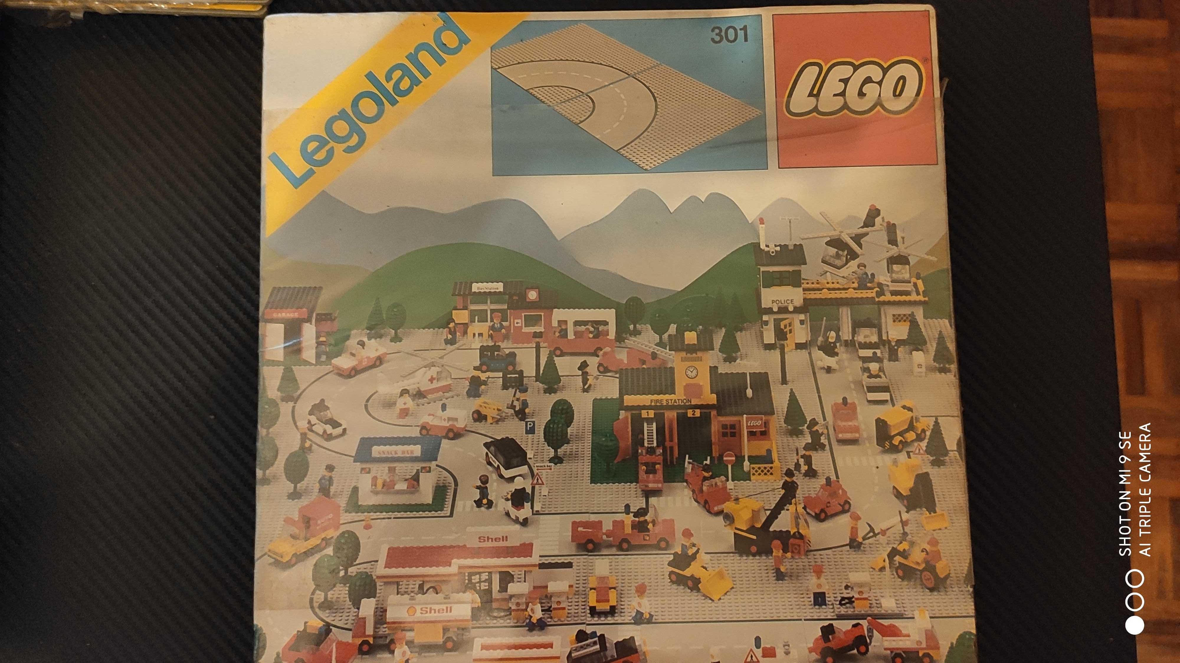 LEGO 301 placas / bases curvas SELADAS de 1978