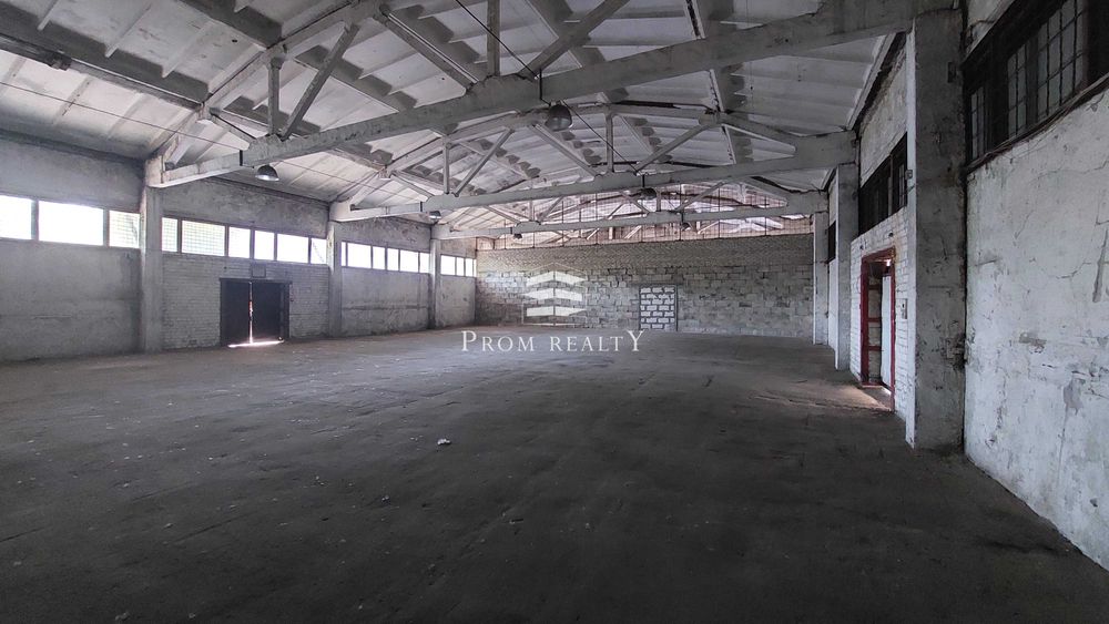 Оренда складу 620 кв.м. Рампа