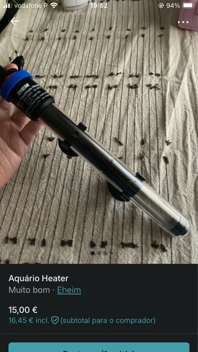 Termostato/ Heater Eheim 25W