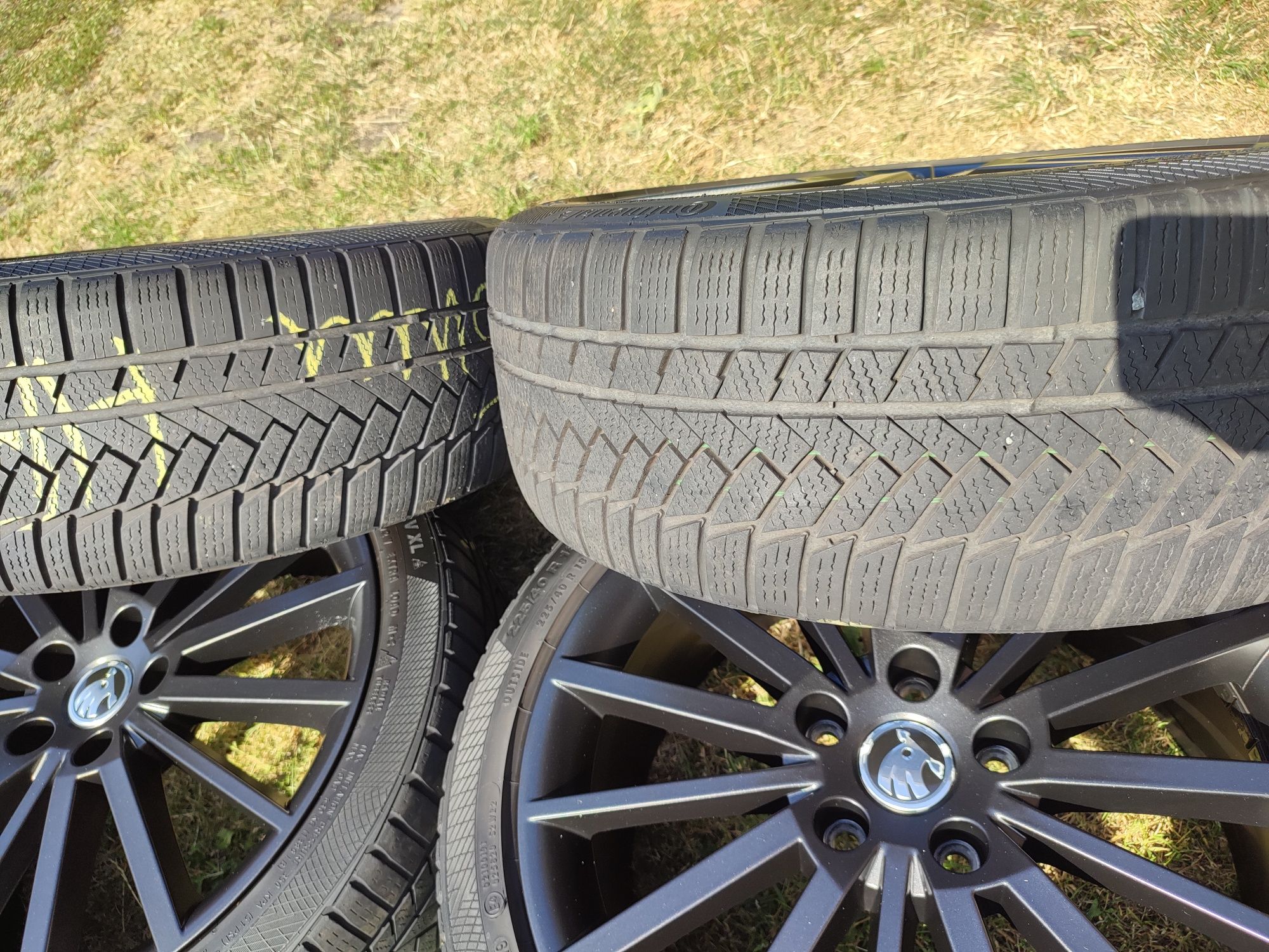 Koła 18 cali Skoda Octavia RS Turini 5x112 Opony Continental 225/40r18