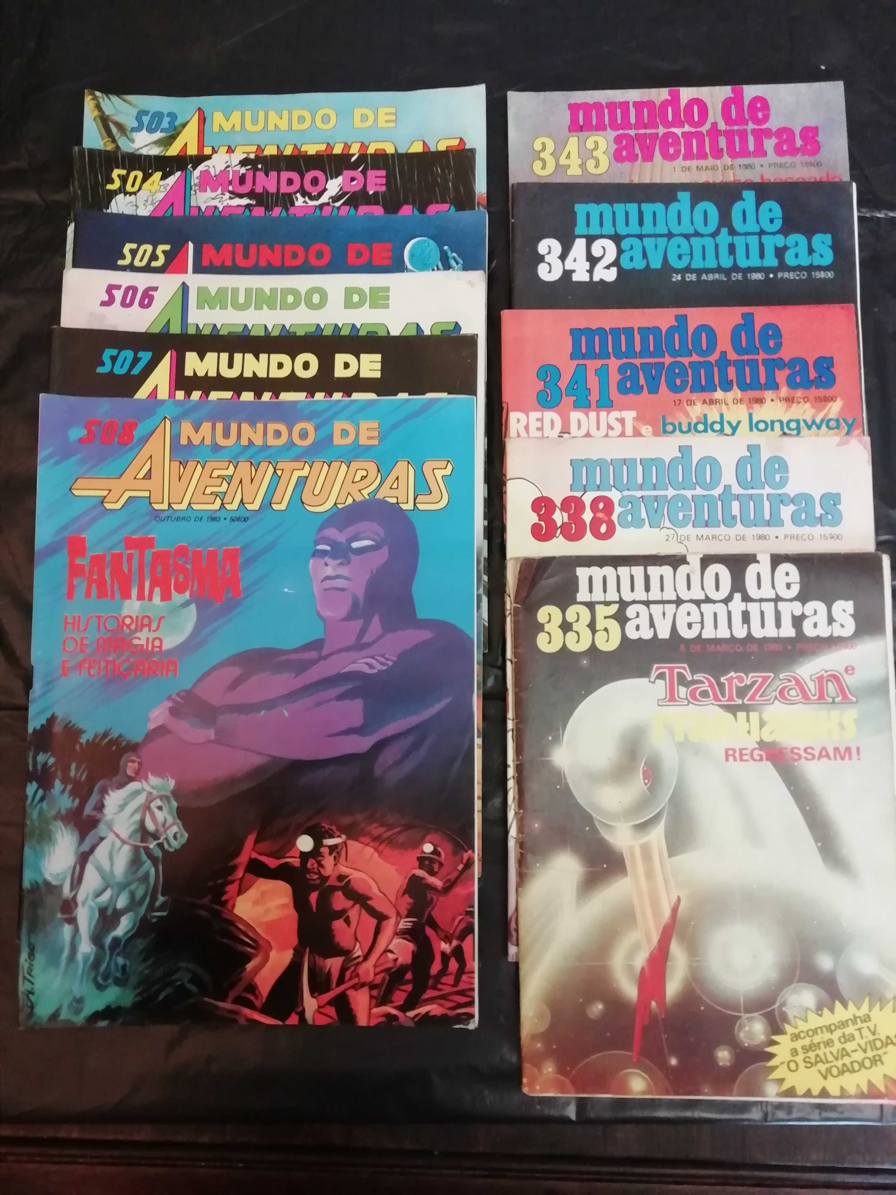 Mundo de Aventuras - 17 volumes -1976 a 1983- Especiais