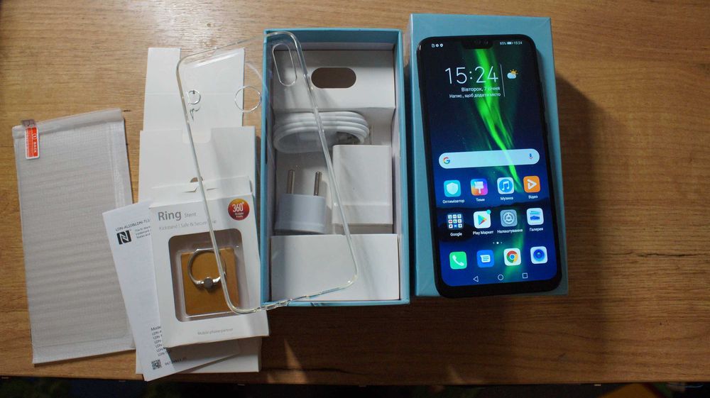 Мобільний телефон/ Смартфон Huawei Honor 8x 6/128Gb Black