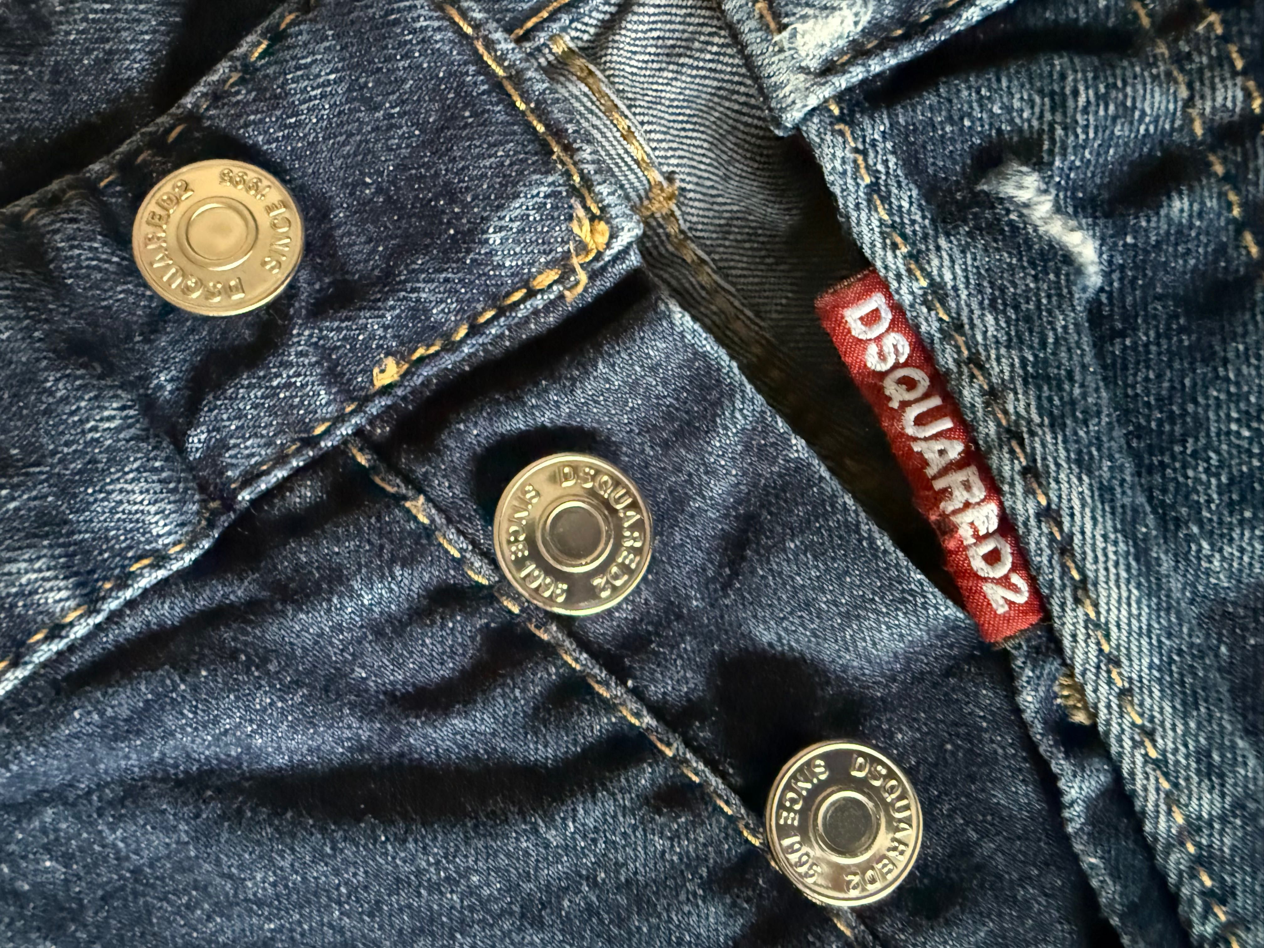 Męskie jeansy Dsquared2 Cool Guy Jean Blue w rozm. 46