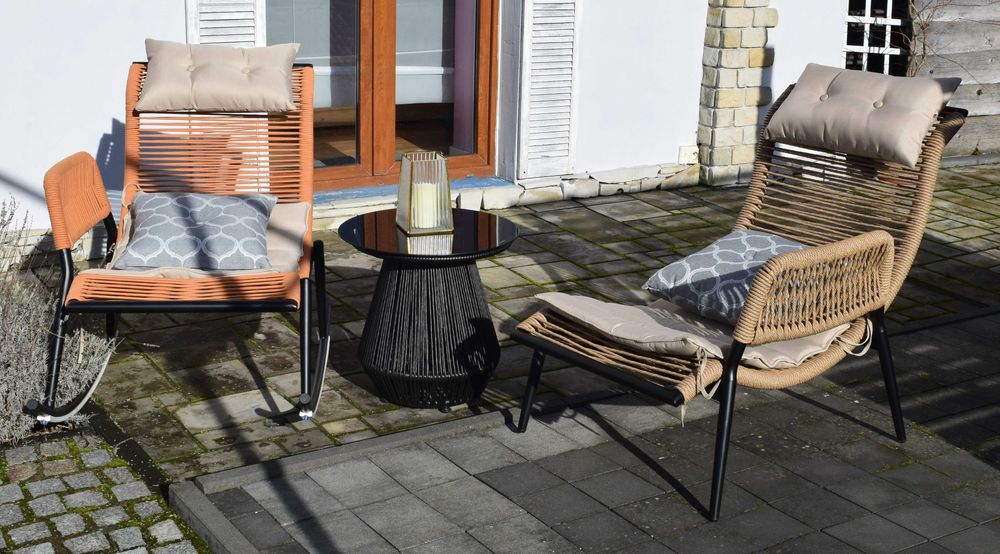 fotel ogrodowy technorattan fotel kokon hustawka bujany fotel tarasowy