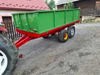 Przyczepa wywrotka 3 strony Tandem Tim