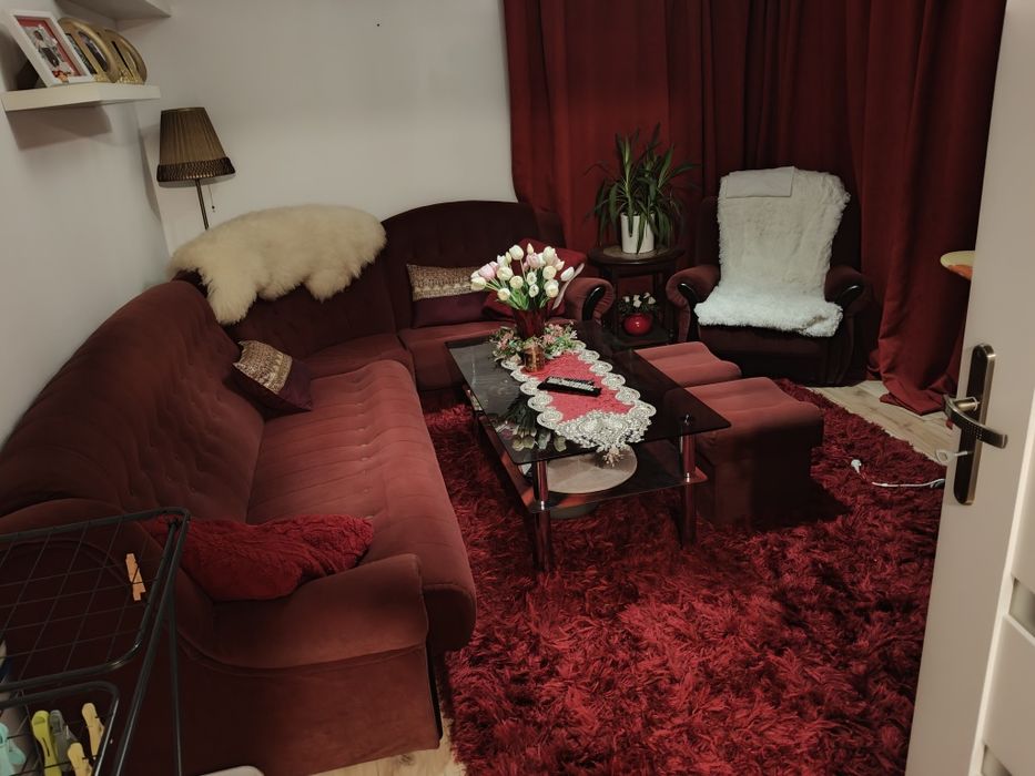 Narożnik z funkcją spania zestaw