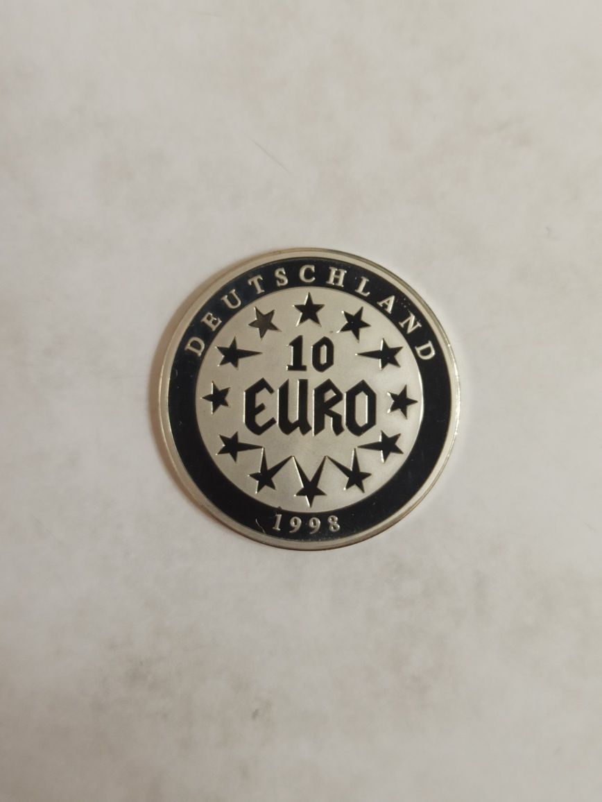 10 евро 1998 года ,,Вхождение в еврозону"
