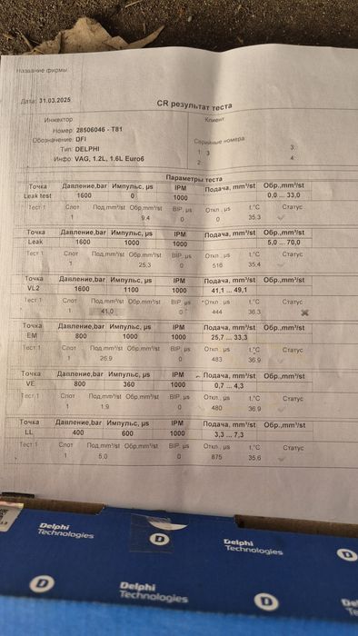 Форсунки 04L130277AN, 04L130277BD, 28565336 VW Seat Skoda 1.6 tdi