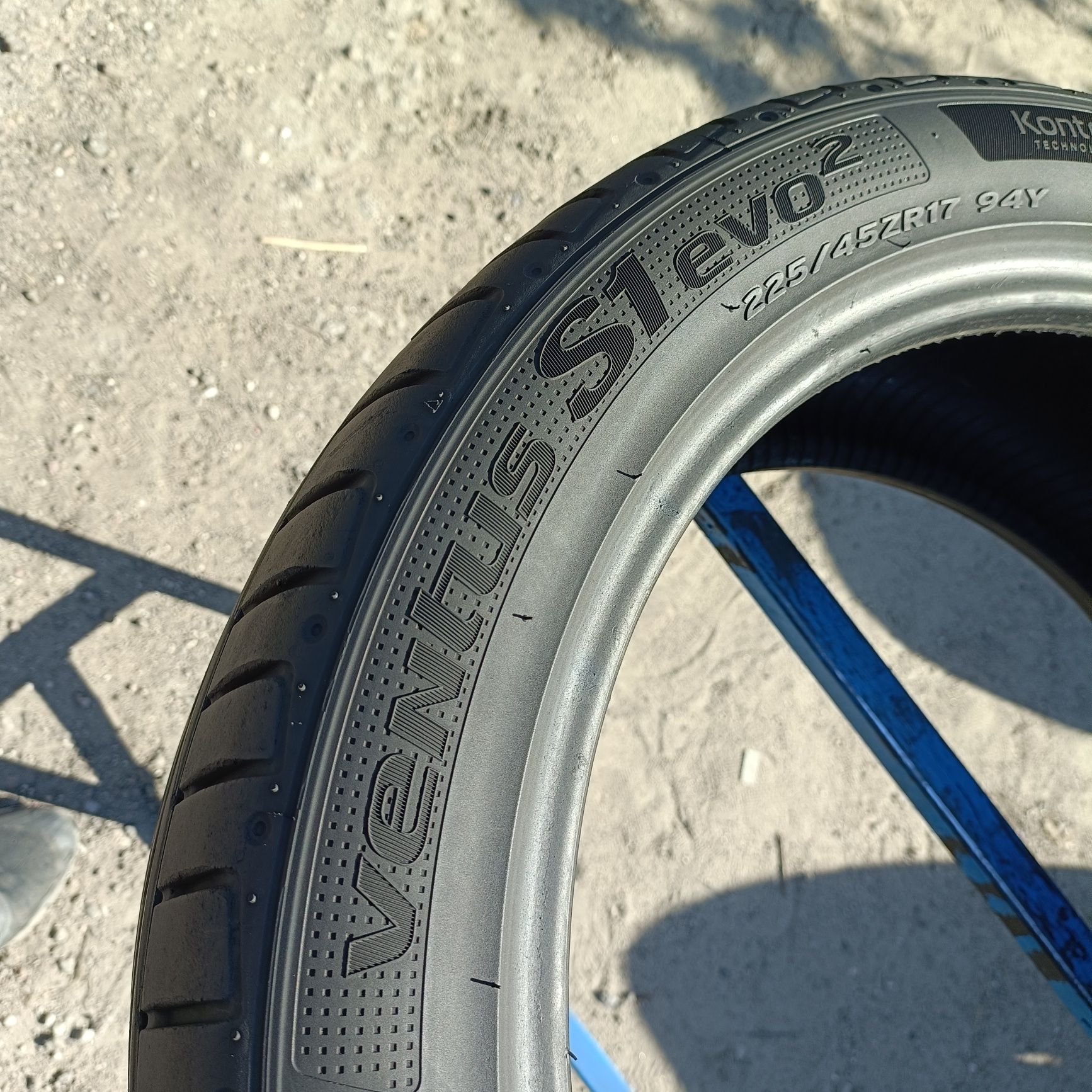 225/45r17 Hankook Ventus S1 Evo2, 6.5mm