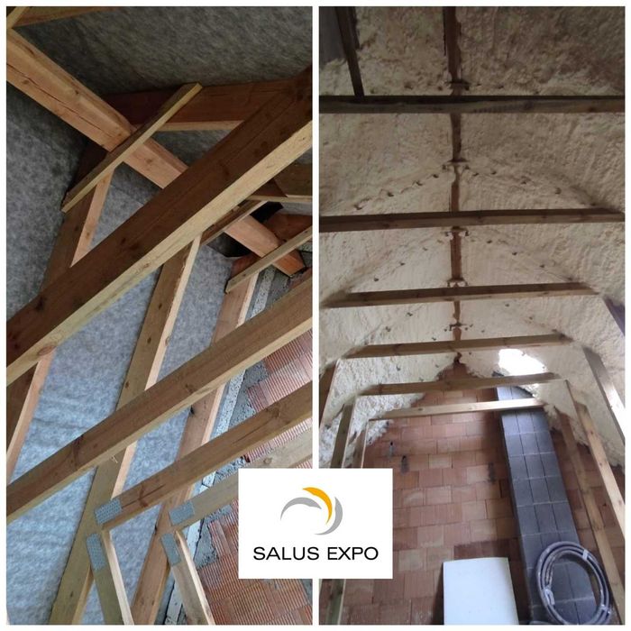 Ocieplanie Piana Ocieplenia Ocieplenie Pianka Izolacje PUR poddasz