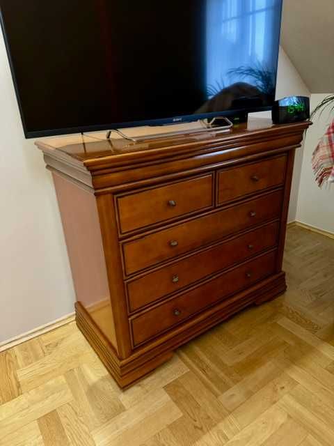 Zestaw mebli Meble do sypialni łóżko szafa komoda szafki nocne