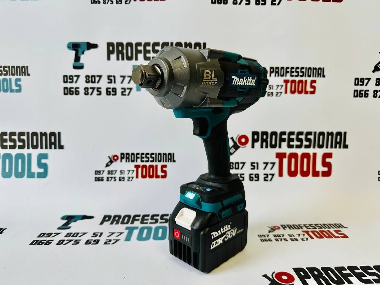 Акумуляторний Ударний Гайковерт Makita TW001GM201 Головка 3/4 2100Nm