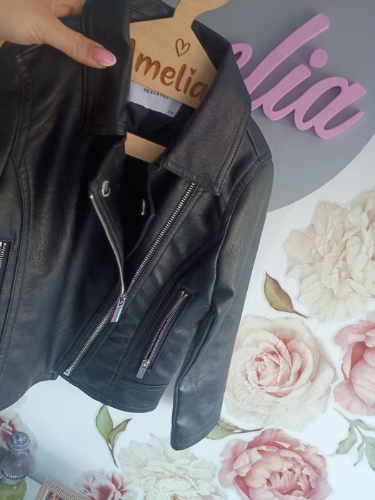 Kurtka ramoneska dla dziewczynki 122 Reserved