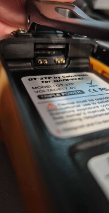Radiotelefon krótkofalówka dwupasmowa UHF/VHF krótkofalówka