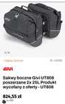 Sakwy motocyklowe Givi UT808 2x25l